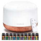 InnoGear Aromatherapy Diffuser & 10 Essential Oils