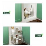 ROOMTEC 2 Tier Individual Pull Out Cabinet Organiz