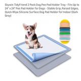 New Skywin TidyFriend 2 Pack Dog Pee Pad Holder Tr
