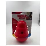 KONG Wobbler - Interactive Dog Toy for Treat Dispe