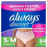 Always Discreet Adult Diapers for Women, Incontine