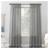 No. 918 53566 Emily Sheer Voile Rod Pocket Curtain