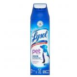 Lysol Pet Odor Eliminator Spray, Sanitizing and Di