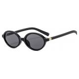 Retro Oval Sunglasses Women Trendy Sun Glasses Sty