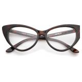 zeroUV - Super Cat Eye Glasses Vintage Inspired Mo