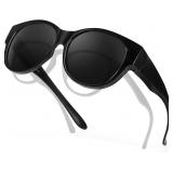 TJUTR Polarized Fit Over Sunglasses for Women, Tre