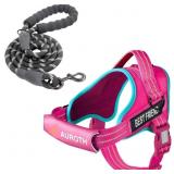 AUROTH Dog Harness and Leash Set, Soft Padded Serv