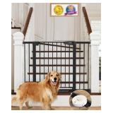 Cumbor 29.7-46" Baby Gate for Stairs, Mom