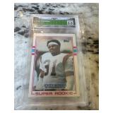 Graded Vintage Ickey Woods Rookie 1989 Topps Benga