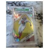 Graded Brandon Aiyuk Panini Phoenix Chrome Numbere