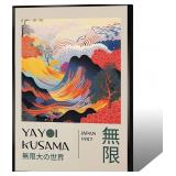 Retro Yayoi Kusama The Infinity Big World Posters