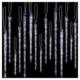 Boao Glass Icicle 3.5-7.8 Inch Twisted Glass Icicl