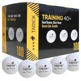 100 Count Ping Pong Balls with Nice Looking Storag