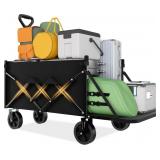 Favoyard Collapsible Wagon Carts Foldable 130L & 3