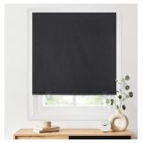 LazBlinds 100% Blackout Roller Shades, No Tools No