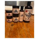 Lot of six Johnny sliks and beast Wash opend les t