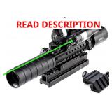 PINTY Tactical Rifle Scope Combo: 3-9x32 3-9x40 4-