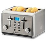 Toastmaster 4-Slice Digital Toaster - Stainless St