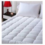 Easeland mattress pad. 72x84x18in. Opened to locat