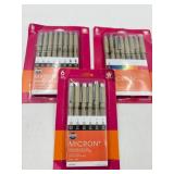 New variety lot of Micron pens