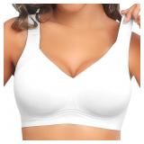 Size medium PoseFree Womens Seamless Wireless Supp
