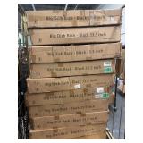 ((10 Racks!!)) Black 2-Tier Adjustable Metal Dish