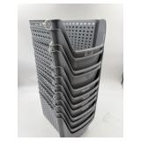 New (6 packs of 2) Skywin Plastic Stackable Storag