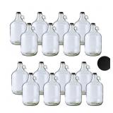 Fastrack 16-Pack 1 Gallon Glass Jug (128 oz) w/16
