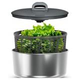 Zyliss Easy Spin Salad Spinner - Fruit & Veggie Dr
