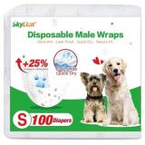 Dog Diapers Male Disposable Super Absorbent, 100 C