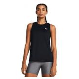 Large Under Armour Tech Tank Top for Ladies - Blac