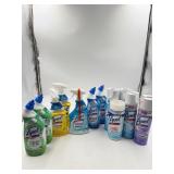 Large Lysol Variety lot of household cleaning supp
