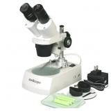 AmScope Cordless LED Top and Bottom Lights Stereo