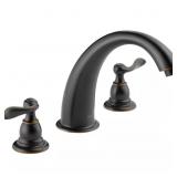 Windemere 2-Handle Deck-Mount Roman Tub Faucet Tri