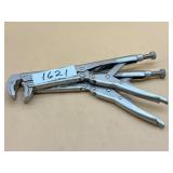 Set of two pliers