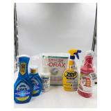 Large variety lot of household cleaning supplies,