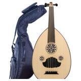 Skywin OUD Wood Musical Instrument with Case - Han