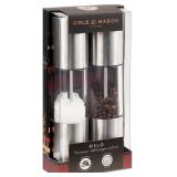 Cole & Mason Oslo Salt/Pepper Mill, 185 mm, Silver