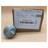 GE WB03X24360 stainless range knob