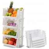 (3 packs of 4) TidyFriend Large Stackable Storage