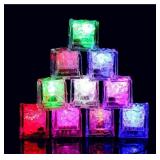 New LED flashing ice cubes 36 count 3 boxes
