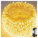 Extra-Long 300LED Christmas Lights Outdoor Indoor,