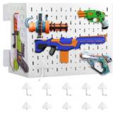 Skywin Peg Board for Nerf Gun Storage Organizer 14