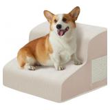 Dogs Steps for Bed, Dog Stairs for Small Dogs, 2-S