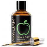 MAYJAM 3.38FL.OZ Green Apple Fragrance Oils with G