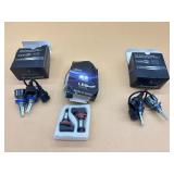 High brightness LED car lights 3-sets
