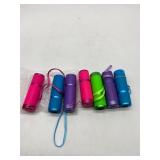 Lot Of 7 Lixpro glow in dark flashlights