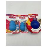 Lot of 3 Kong Toys for Small/Medium Dogs