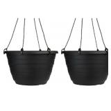 The HC Companies 13 Inch Wrapt Hanging Planters