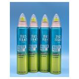 Lot of 4 TIGI Bed Head Frizz Control Hair Spray, M